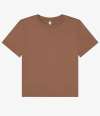 BL6110/BE159 Bella Ladies Heavy Boxy T Shirt Vintage Brown colour image